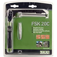 Grapadora Cercas FSK20 con Cargador SALKI - Alicates para Vallas con Cortador de Alambre Incorporado de hasta 3mm de…